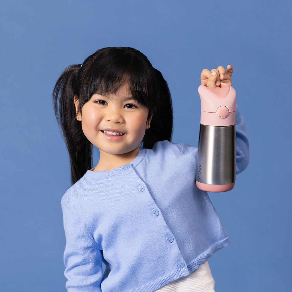 350mL Insulated Drink Bottle - blush crush