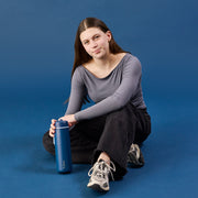 690mL Insulated Flip Top Bottle - midnight