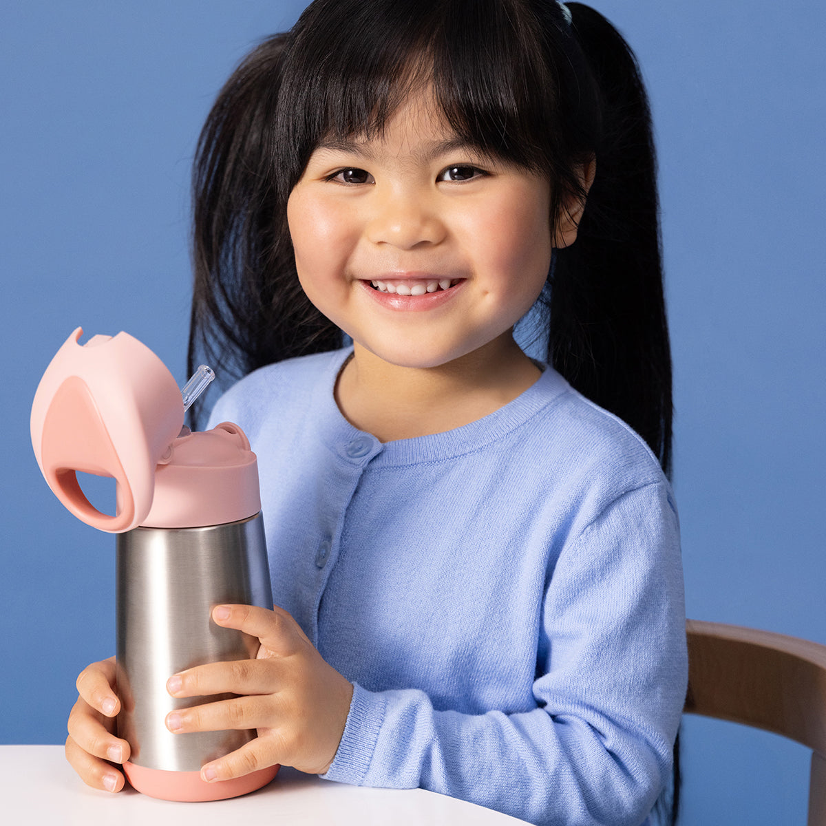 350mL Insulated Drink Bottle - blush crush