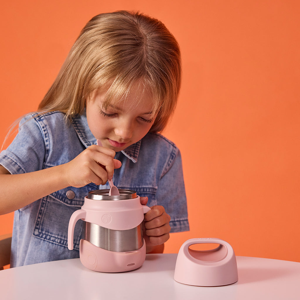 insulated food jar - blush crush