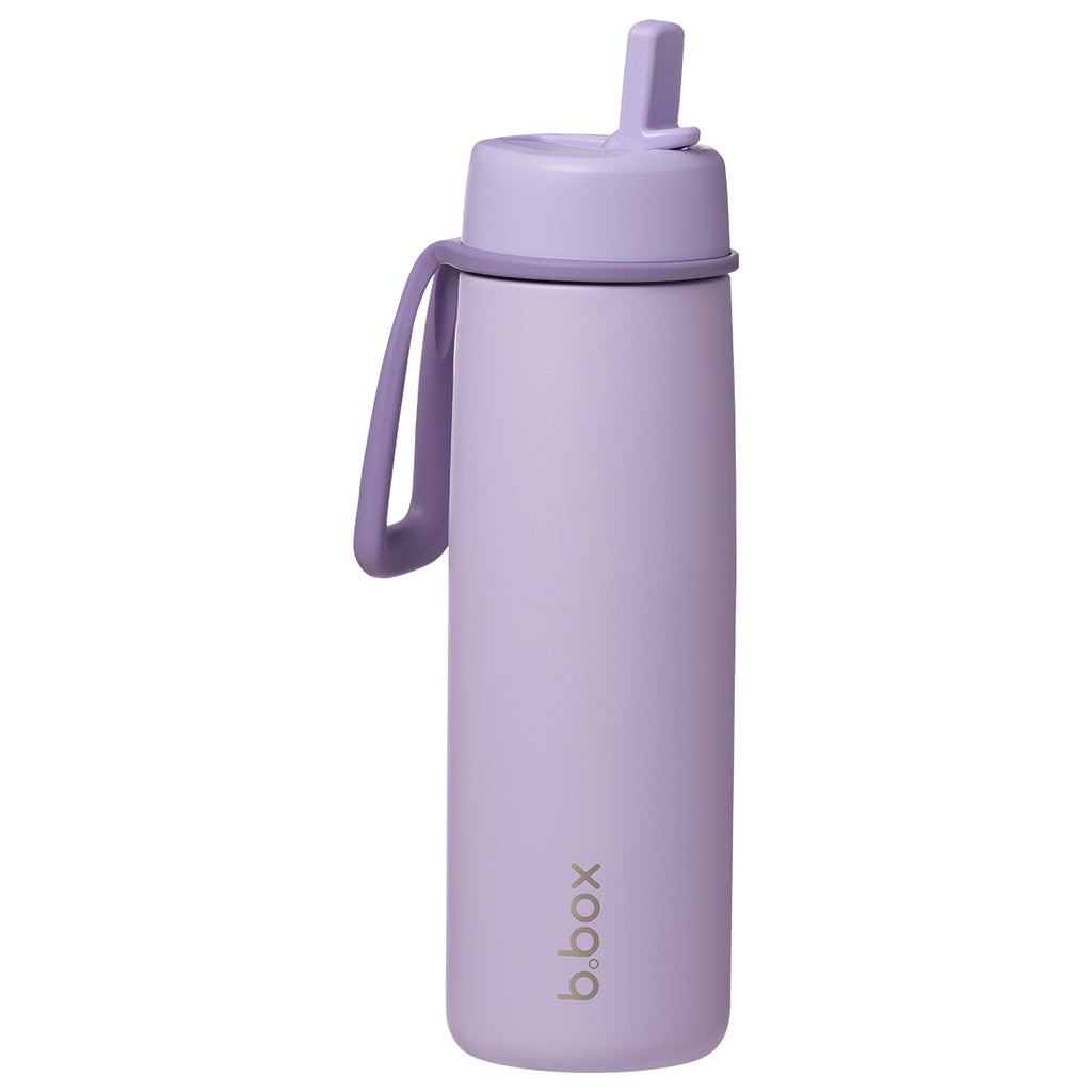 690mL Insulated Flip Top Bottle - lilac love