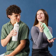 690mL Insulated Flip Top Bottle - white out