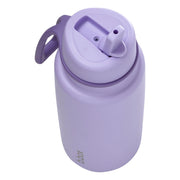 Insulated Flip Top 1 Litre Bottle - lilac love