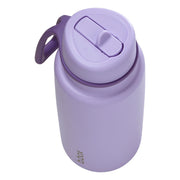 Insulated Flip Top 1 Litre Bottle - lilac love