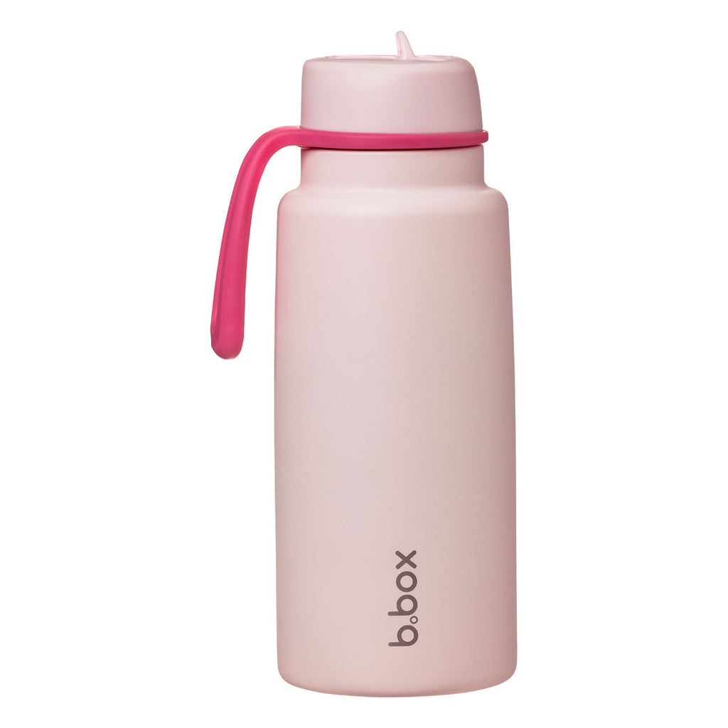 Insulated Flip Top 1 Litre Bottle - pink paradise