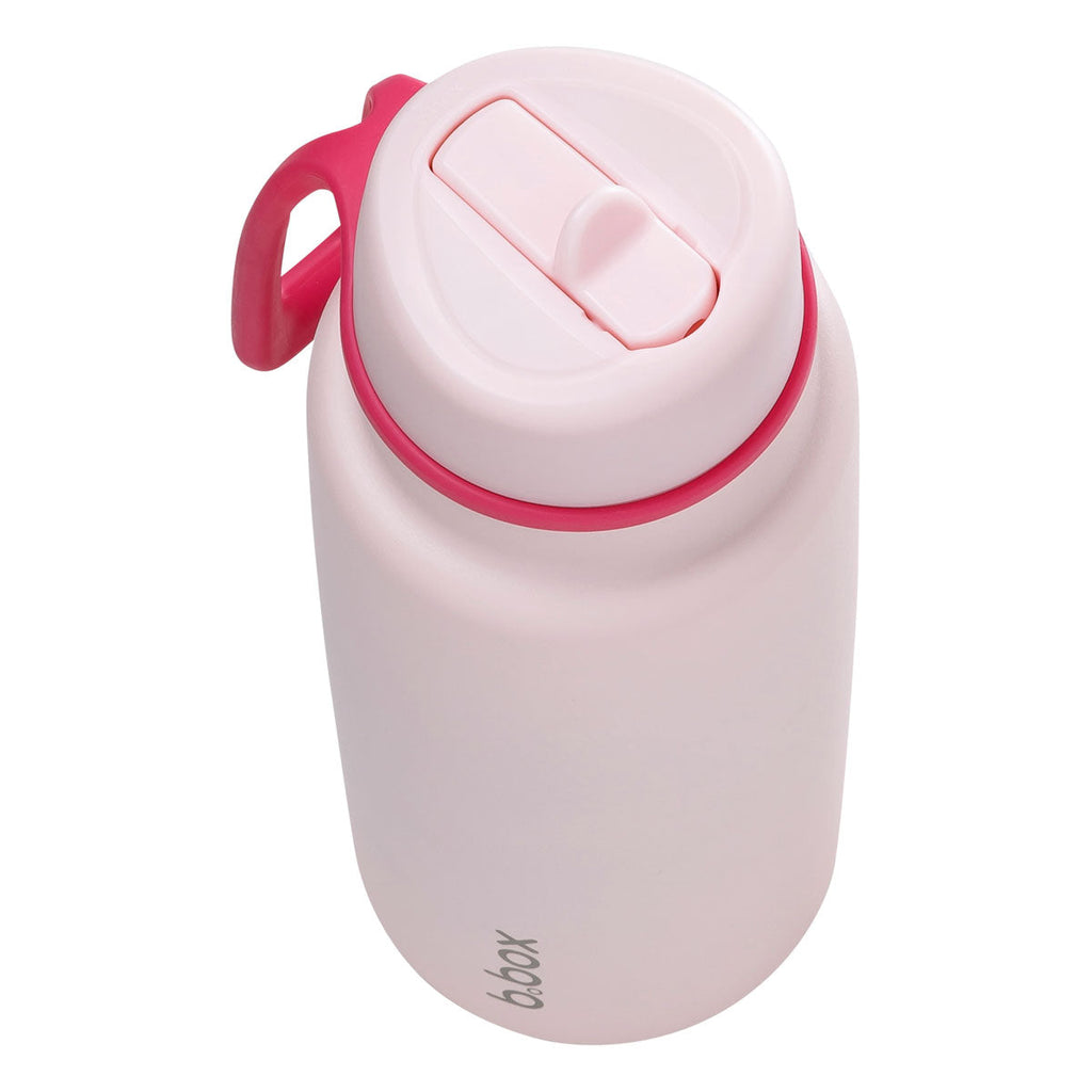 Insulated Flip Top 1 Litre Bottle - pink paradise
