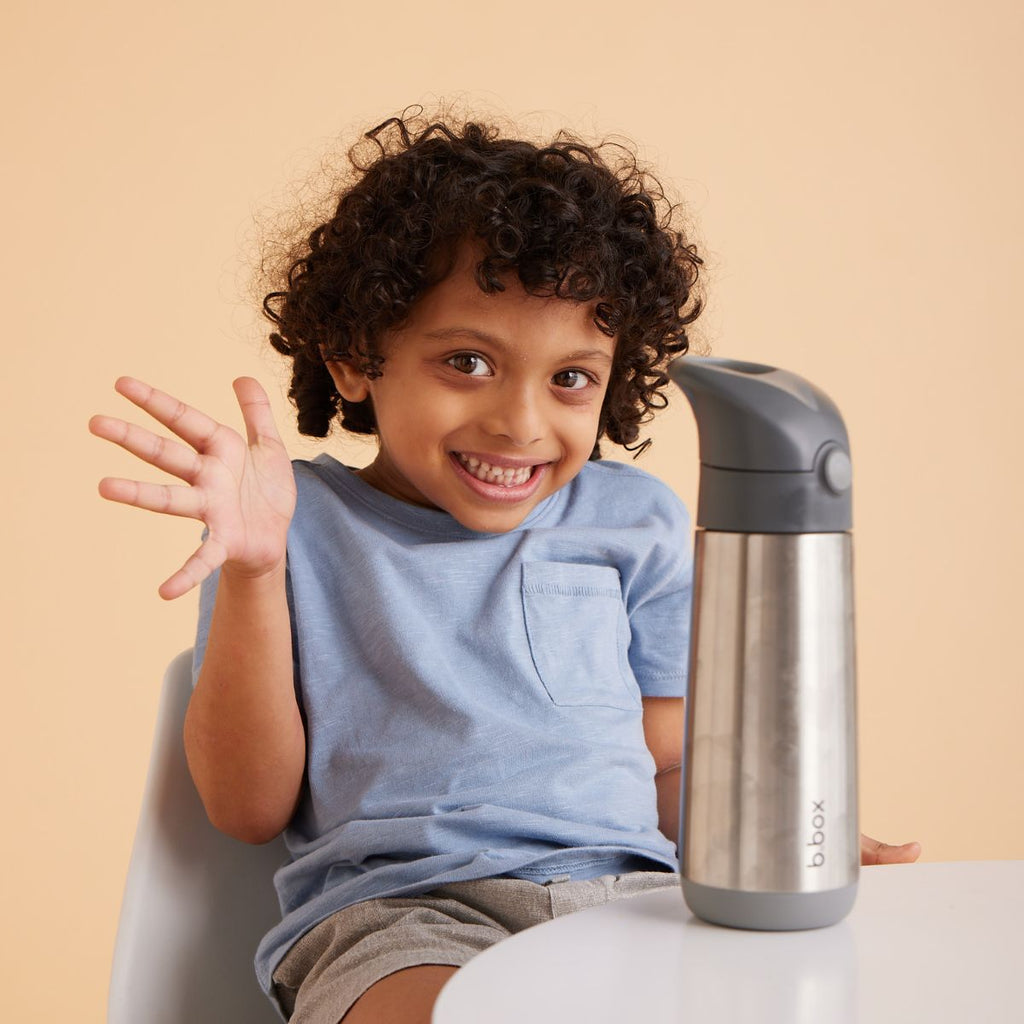 500ml insulated drink bottle - graphite