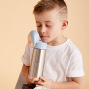 500ml insulated drink bottle - feeling peachy