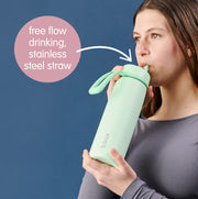 690mL Insulated Flip Top Bottle - spearmint