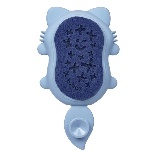 Silicone Baby Bath Brush with Fox Character Design