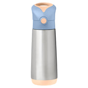 500ml insulated drink bottle - feeling peachy
