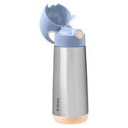 500ml insulated drink bottle - feeling peachy
