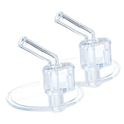 insulated drink bottle replacement straw tops - 2 pack - b.box for kids