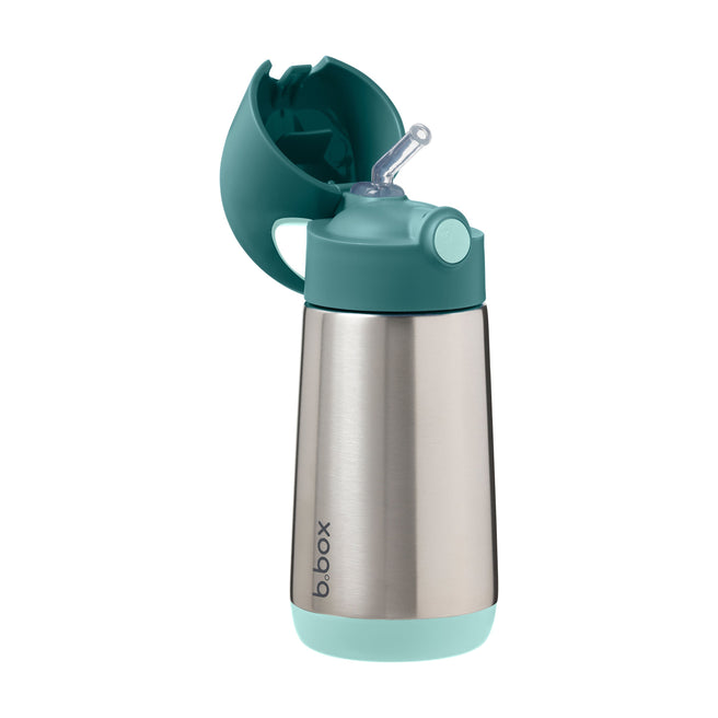 350ml insulated drink bottle - emerald forest - b.box for kids