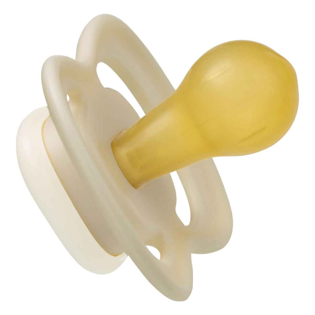 glow pacifier twin pack - blush + latte