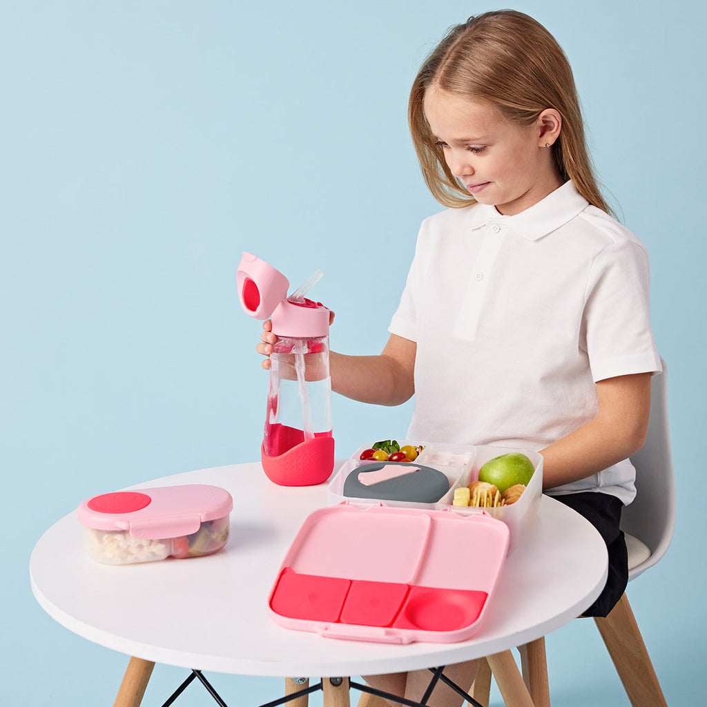 tritan™ drink bottle 600ml - flamingo fizz