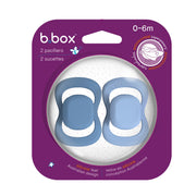 pacifier twin pack - ocean + sky