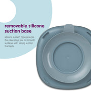 2 in 1 Suction Plate - ocean