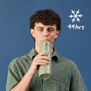 690mL Insulated Flip Top Bottle - lagoon